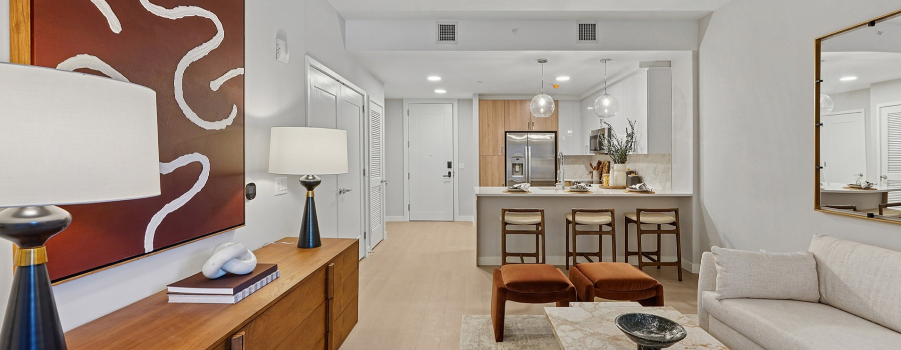 Juliette Living Room and Kitchen